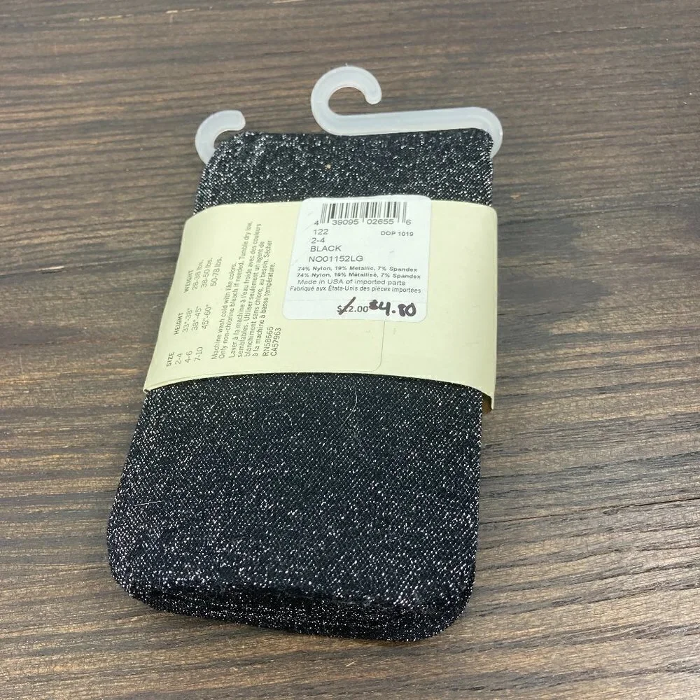 4/$25 NWT Tucker + Tate sparkle tights